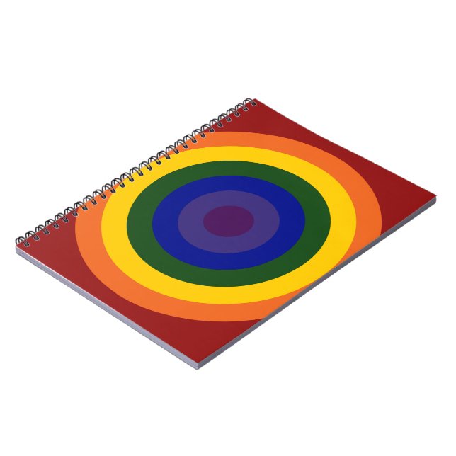 Cuaderno Rainbow Bullseye (Lado Izquierdo)