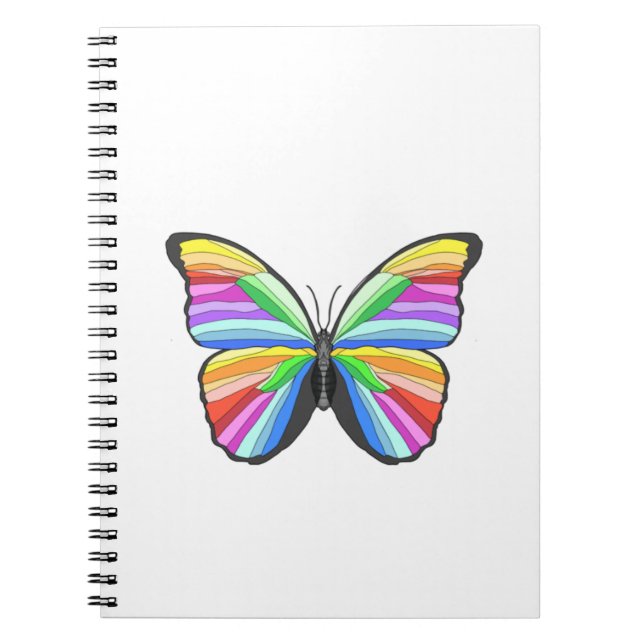 Cuaderno Rainbow Butterfly (Frente)
