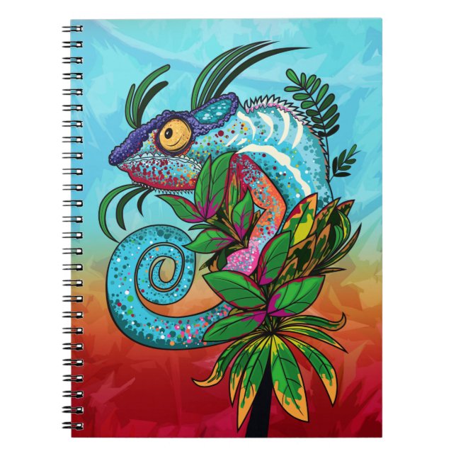Cuaderno Rainbow Chameleon (Frente)