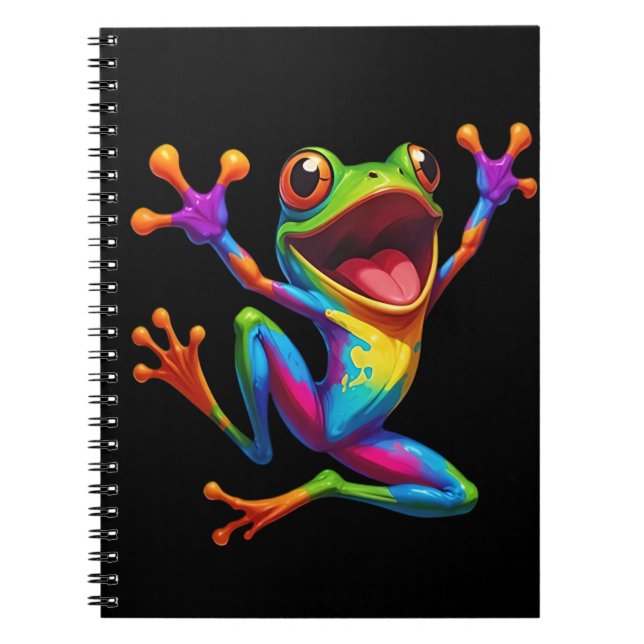 Cuaderno Rainbow Frog  (Frente)