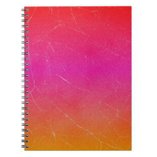 Cuaderno Rainbow Gradient Abstract Art