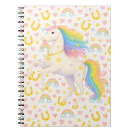 Cuaderno Rainbow Horses Bookbag for Kids — Cooper & Cody, C
