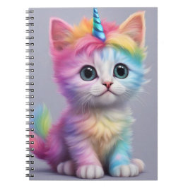 Cuaderno Rainbow Unicorn Kitten