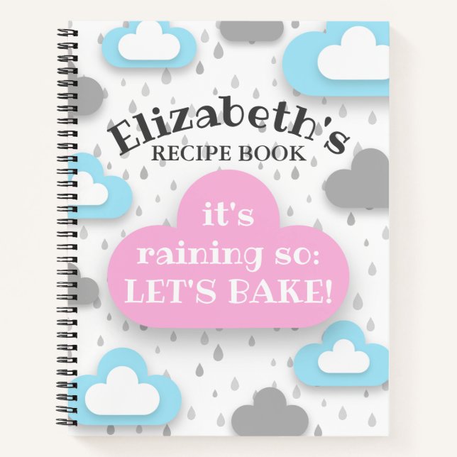 Cuaderno Rainy Day Baking (Anverso)