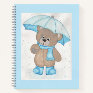 Cuaderno Rainy Daze Teddy Bear