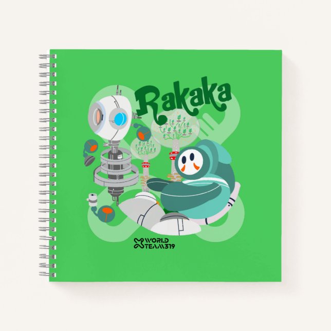 Cuaderno Rakaka Notebook (Anverso)