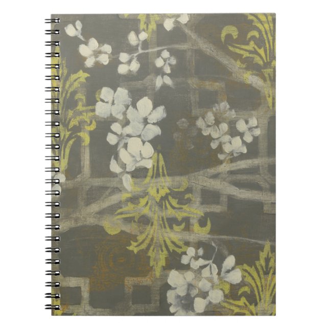 Cuaderno Rama de floración con patrón I (Frente)