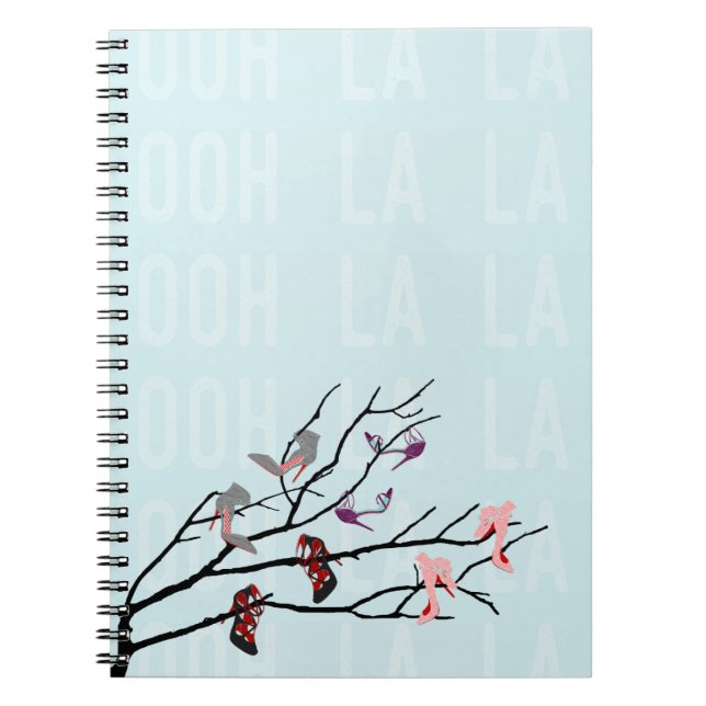 Cuaderno Rama de los zapatos de Ooh La La Shoes (Frente)