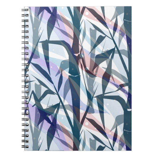 Cuaderno Ramas de bambú. (Frente)