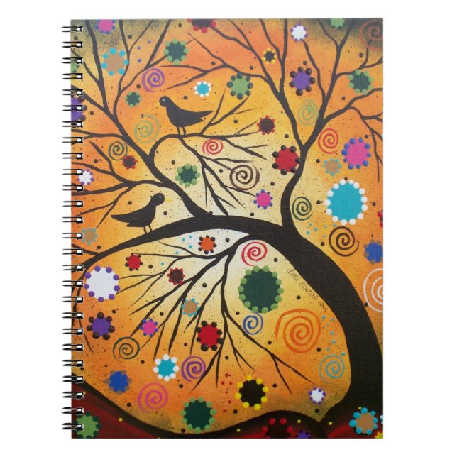 Cuaderno Ramas de Bendind por el día de Lorri Everett de (Frente)