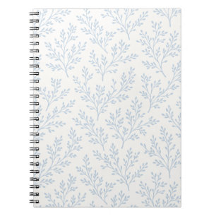 Cuaderno Ramas de bosque azul polvoriento - Neutral