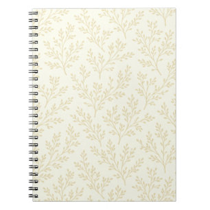 Cuaderno Ramas de bosque Trigo Dorado - Neutral