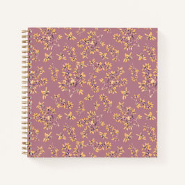 Cuaderno Ramas de espinas negras amarillas