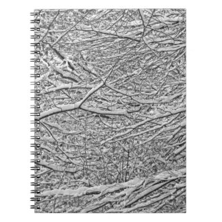 Cuaderno Ramas de nieve
