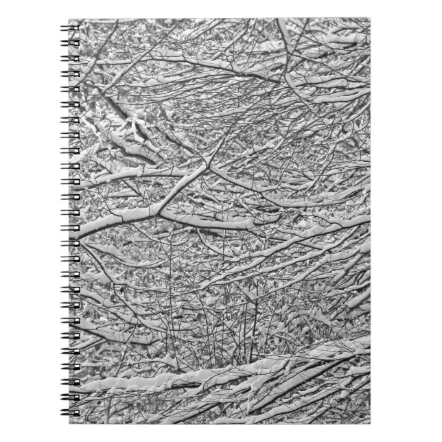 Cuaderno Ramas de nieve (Frente)