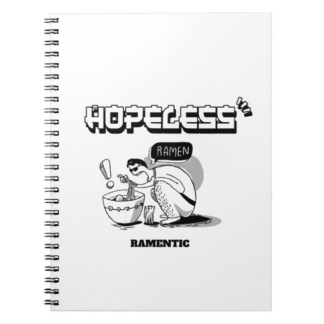 Cuaderno Ramenótico sin esperanza (Frente)