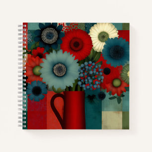 Cuaderno Ramillete de arándanos azules de granja