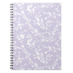 Cuaderno Ramilletes de primavera neutros - Lavanda polvorie