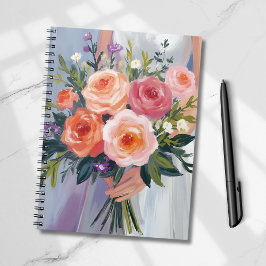 Cuaderno Ramo de novia de flores silvestres | Novia de boda