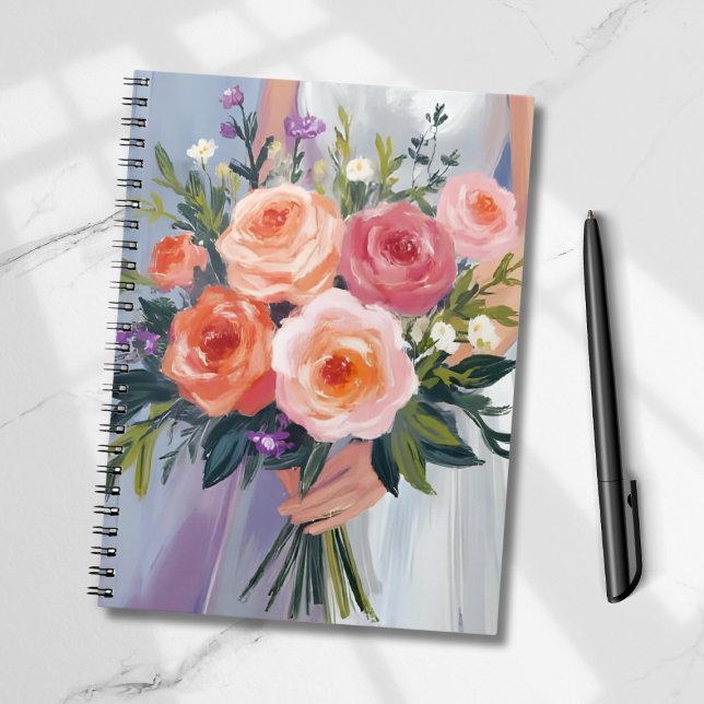 Cuaderno Ramo de novia de flores silvestres | Novia de boda (Subido por el creador)