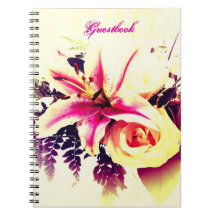 Ramo del lirio - Guestbook nupcial Wedding/de la