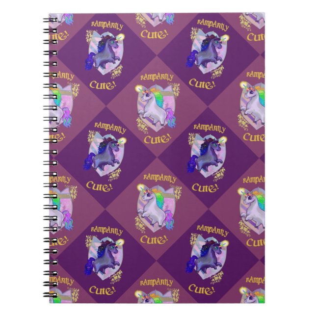 Cuaderno Rampantly Cute Unicorn (Frente)
