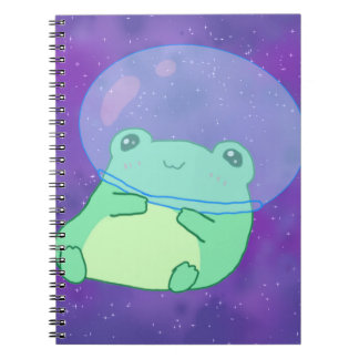 Cuaderno Rana astronauta