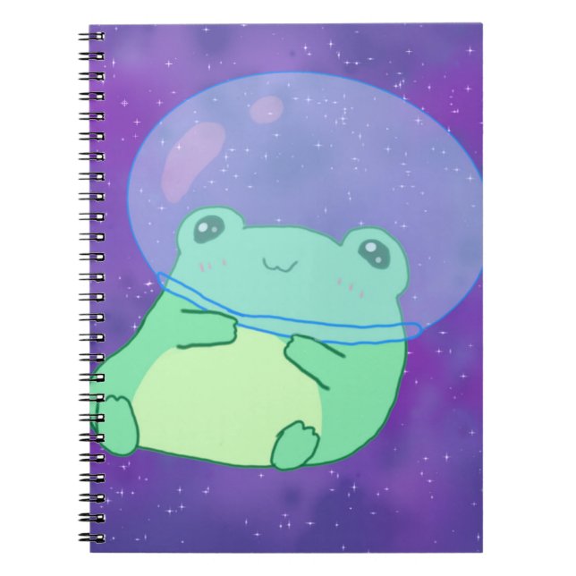 Cuaderno Rana astronauta (Frente)