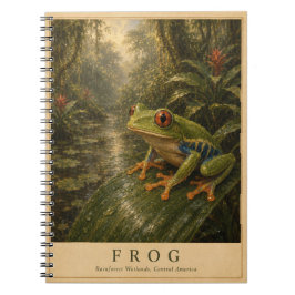 Cuaderno Rana Centroamérica VINTAGE