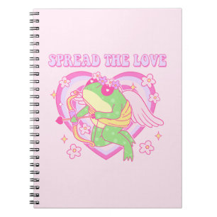 Cuaderno Rana Cupido - Esparce el amor