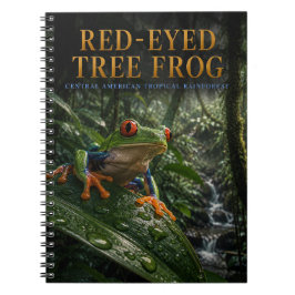 Cuaderno Rana De Ojos Rojos Del Bosque Lluvioso ANIMALES