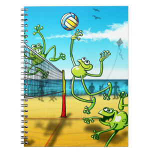 Cuaderno Rana del voleibol