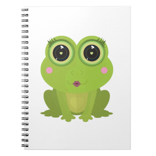 Cuaderno Rana femenina (Frente)