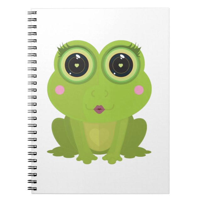 Cuaderno Rana femenina (Frente)