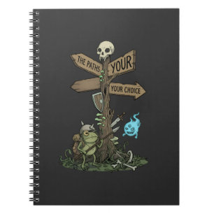 Cuaderno Rana Guerrera de Fantasía