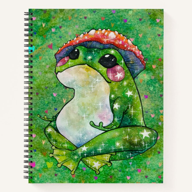 Cuaderno Rana llamada Clover (Anverso)