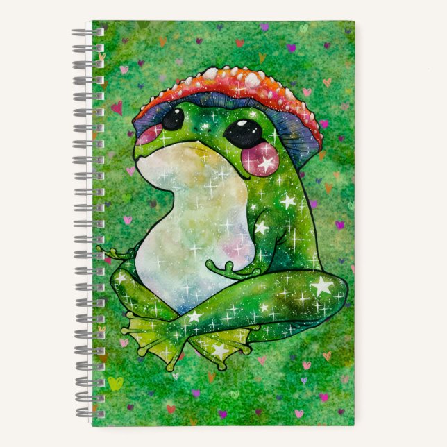 Cuaderno Rana llamada Clover (Anverso)