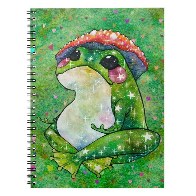 Cuaderno Rana llamada Clover (Frente)