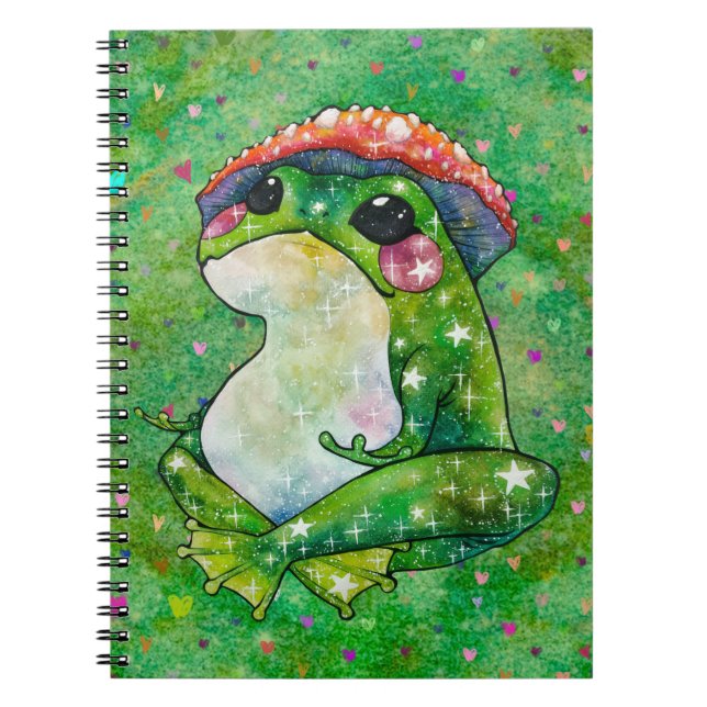 Cuaderno Rana llamada Clover (Frente)