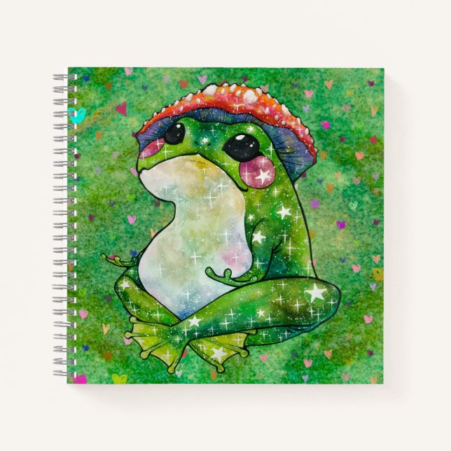 Cuaderno Rana llamada Clover (Anverso)