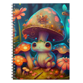 Cuaderno Rana mágica de setas