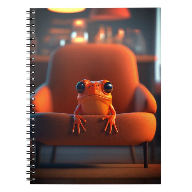 Cuaderno Rana naranja (Frente)