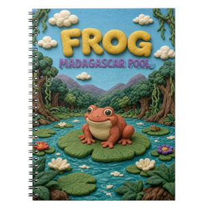 Cuaderno Rana Piscina Madagascar Modern KlayKoo