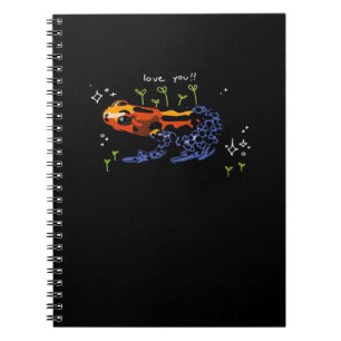 Cuaderno Rana que te ama estilo clásico simple