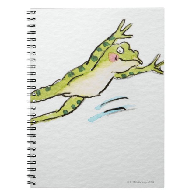 Cuaderno Rana saltante 2 (Frente)
