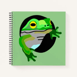 Cuaderno Rana verde