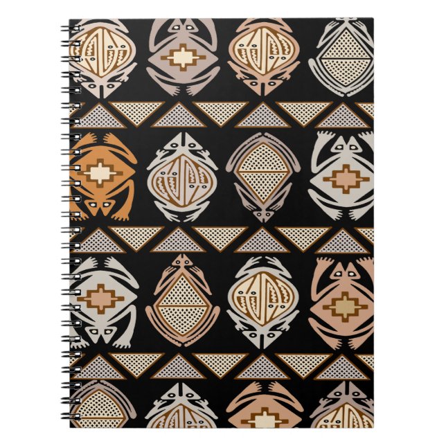 Cuaderno Ranas de salto tribal (Frente)