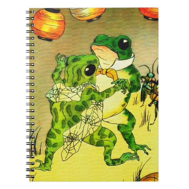 Cuaderno Ranas del baile (Frente)