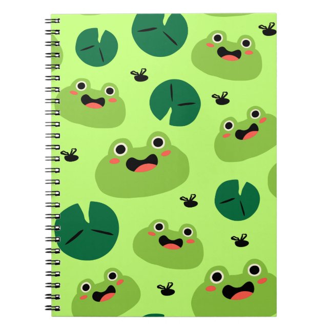 Cuaderno Ranas divertidas (Frente)