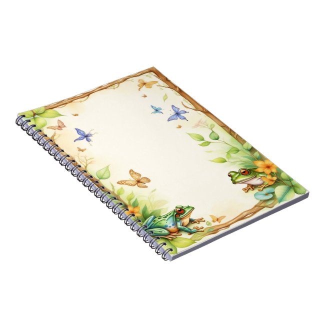 Cuaderno Ranas enmarcadas 2 (Lado Derecho)